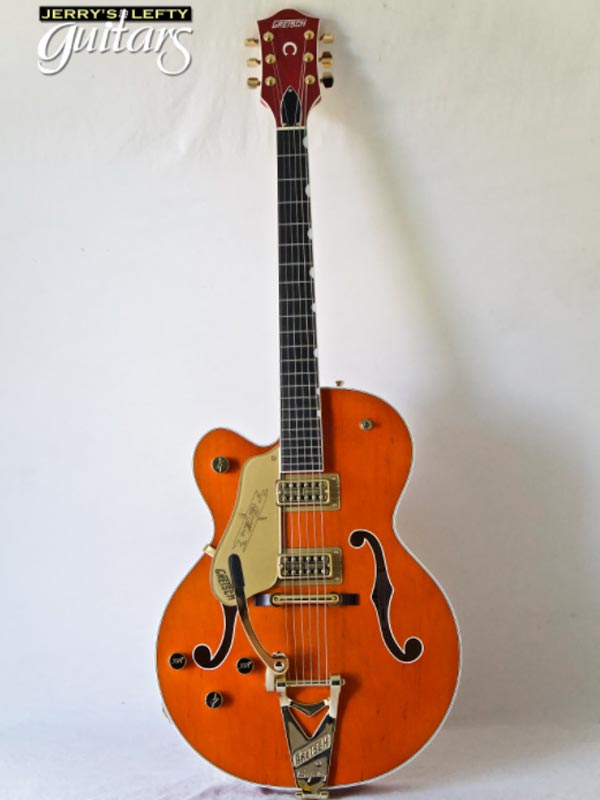 for sale left hand guitar new electric Gretsch G6120 Chet Atkins Nashville No.609 Front view