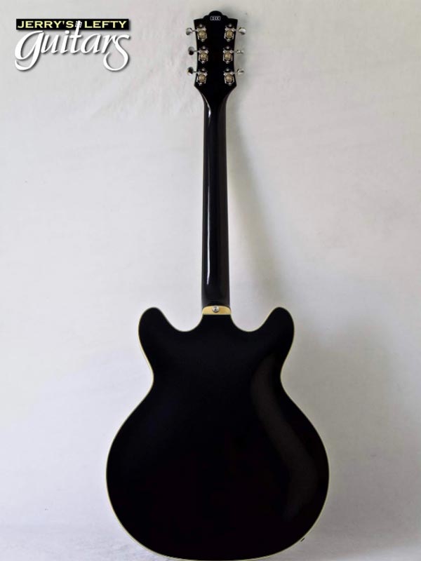 for sale left hand guitar new electric Guild Starfire IV Black Back view