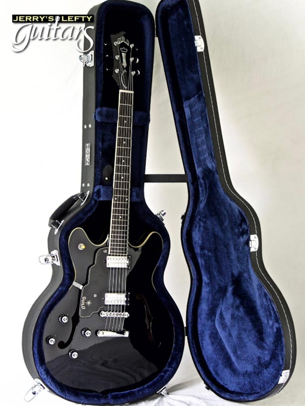 for sale left hand guitar new electric Guild Starfire IV Black Case view