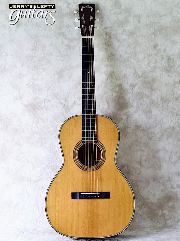 sale guitar for lefthanders used acoustic Huss & Dalton 00 Custom Adirondack-Mahogany No.447 Front View