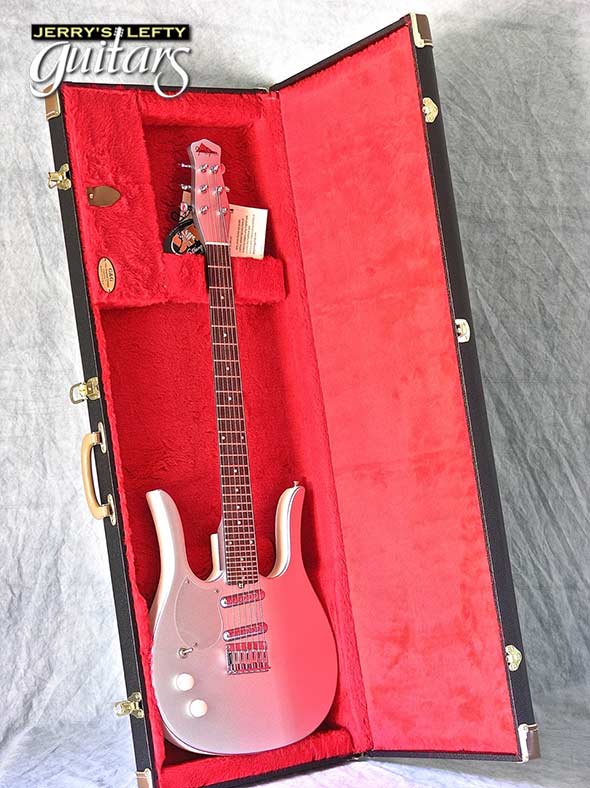 for sale left hand guitar used electric Jerry Jones Guitarlin 31 Frets Case view
