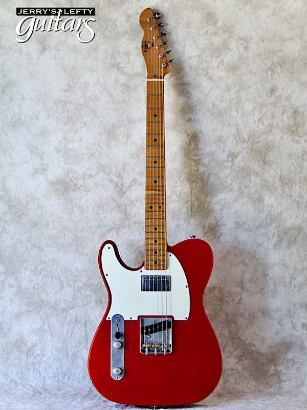 sale guitar for lefthanders new electric light relic LsL Bad Bone One Candy Red Metallic No.963 Front View