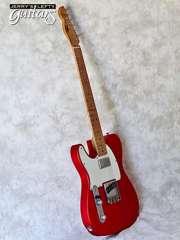 sale guitar for lefthanders new electric light relic LsL Bad Bone One Candy Red Metallic No.963 Side View