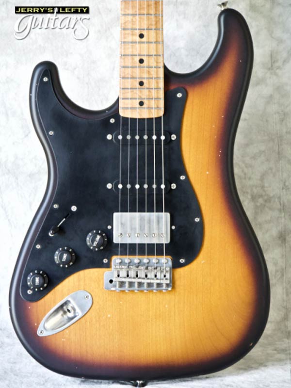 sale guitar for lefthanders new relic electric LsL Saticoy One B Darkburst No.238 Close-up View