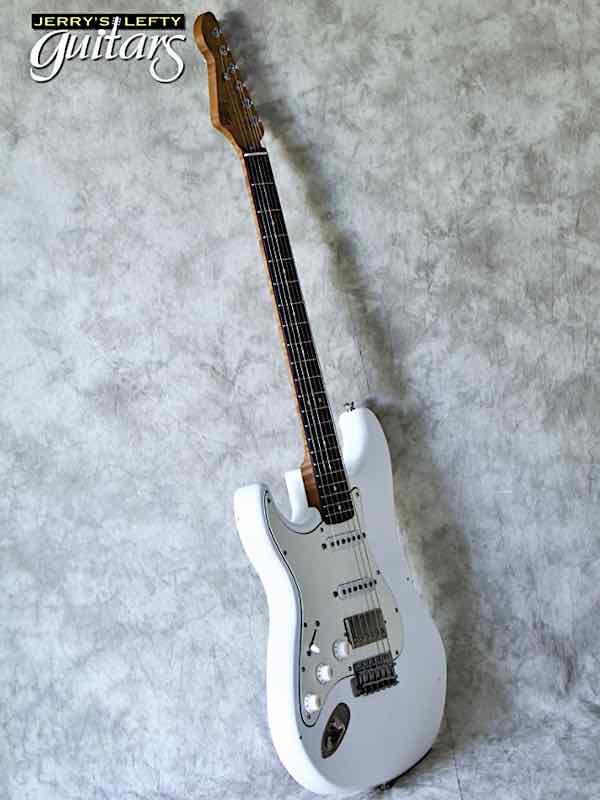 sale guitar for lefthanders new light relic electric LsL Saticoy One B Vintage White No.485 Side View