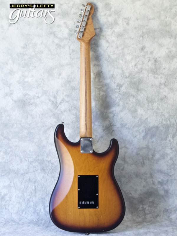 sale guitar for lefthanders new relic electric LsL Saticoy One Dark Brown Burst No.239 Back View