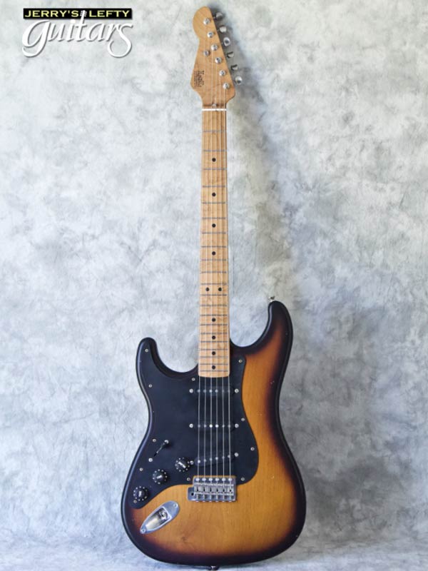 sale guitar for lefthanders new relic electric LsL Saticoy One Dark Brown Burst No.239 Front View