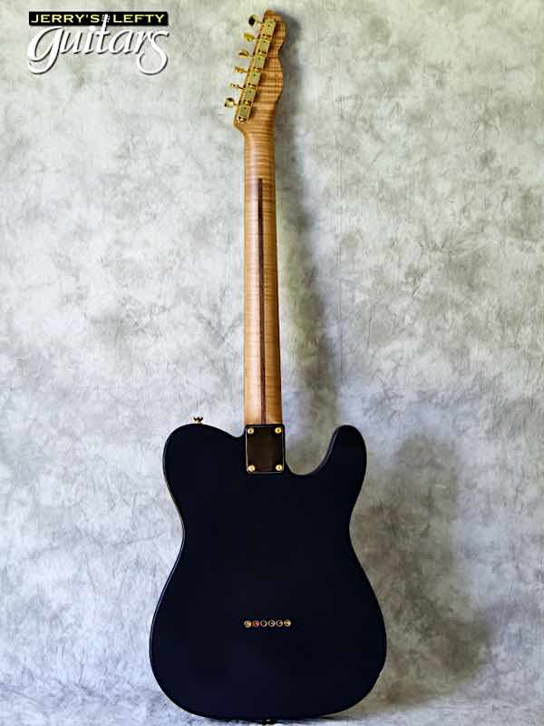 sale guitar for lefthanders new electric LsL T Bone One BlackGold Custom No.343 Back View