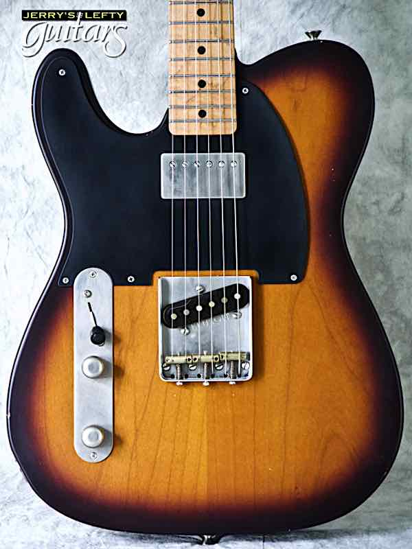 Guitar Specs lefty sale LsL T Bone One B Darkburst Jerry s Lefty Guitars