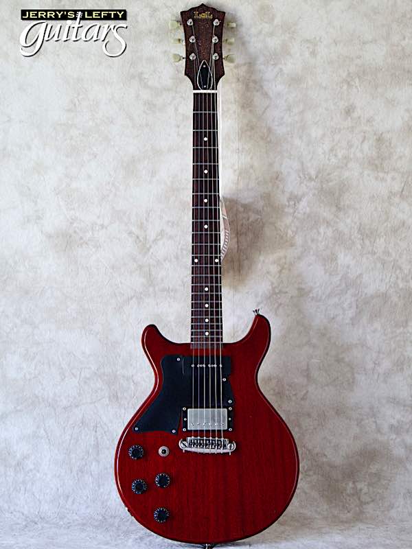 sale guitar for lefthanders new  electric light relic LsL Topanga Trans Red No.112 Front View