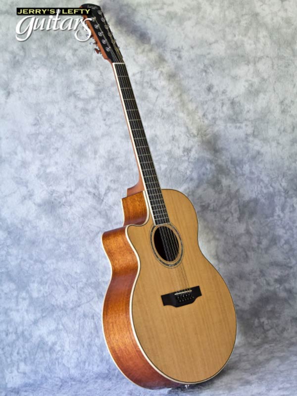sale guitar for lefthanders used acoustic Larrivee JV-05E 12 String No.741 Side View