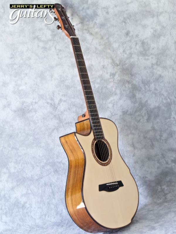 sale guitar for lefthanders new acoustic Maestro Custom Series Vera 00 No.418 Side View
