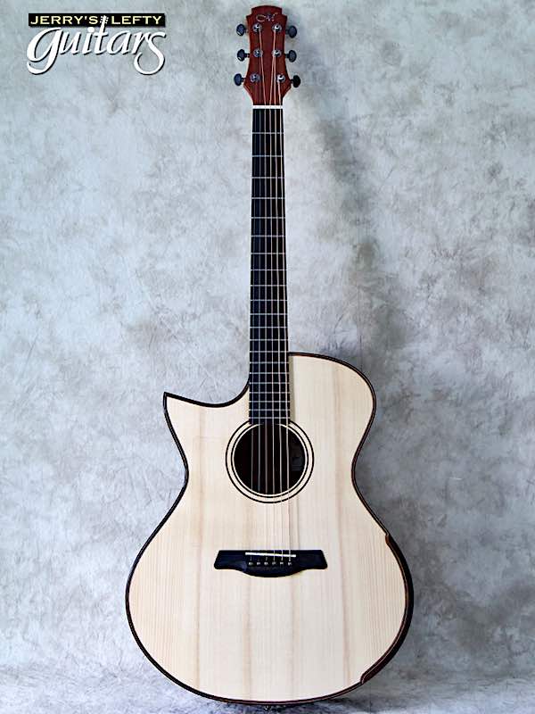 sale guitar for lefthanders new Maestro Original Series Singa Medium Jumbo Adirondack-Santos Rosewood No.970 Front View