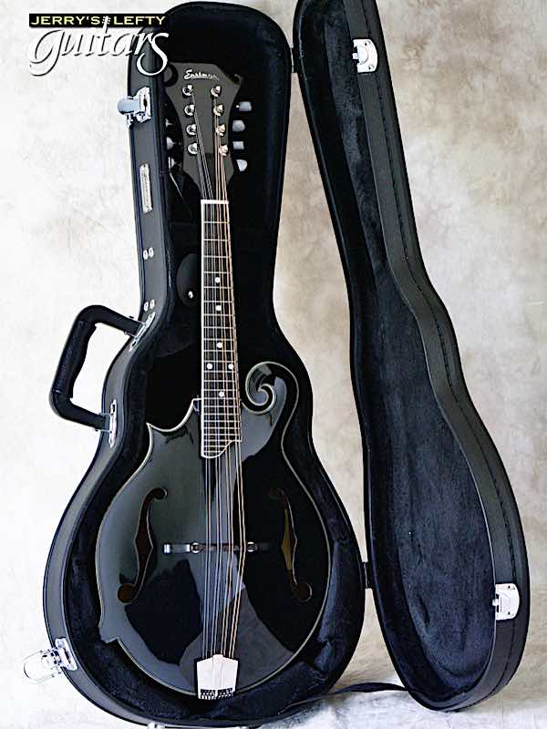 sale guitar for lefthanders Eastman MD415 Black No.604 Case View