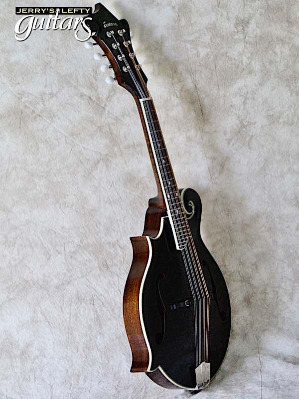 sale guitar for lefthanders Eastman MD415 Black No.604 Side View