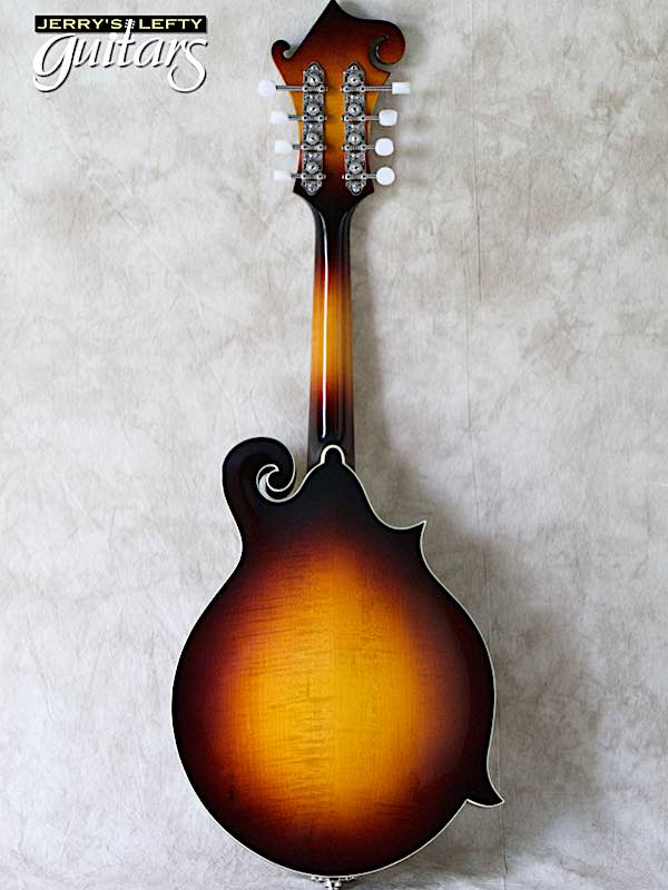 sale guitar for lefthanders new  mandolin Eastman MD615 Sunburst No.253 Back View