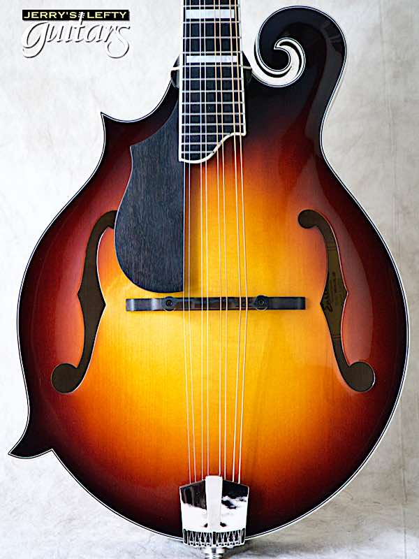 sale guitar for lefthanders new  mandolin Eastman MD615 Sunburst No.253 Close-up View