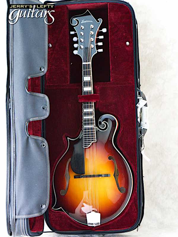 sale guitar for lefthanders new  mandolin Eastman MD615 Sunburst No.253 Case View