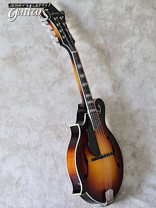 sale guitar for lefthanders new  mandolin Eastman MD615 Sunburst No.253 Side View