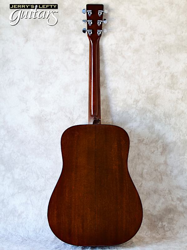 sale guitar for lefthanders used acoustic 1975 Martin D-18 No.047 Back View