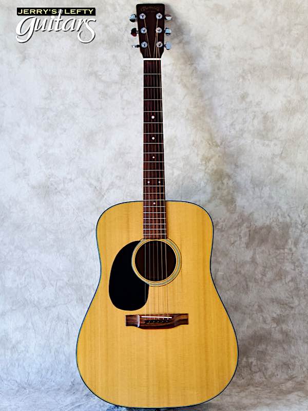 sale guitar for lefthanders used acoustic 1975 Martin D-18 No.047 Front View