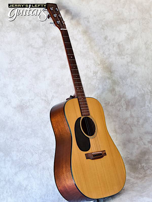 sale guitar for lefthanders used acoustic 1975 Martin D-18 No.047 Side View