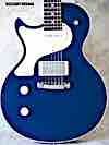 Sale left hand guitar new electric Nik Huber Krautster II Petrol Blue No.830