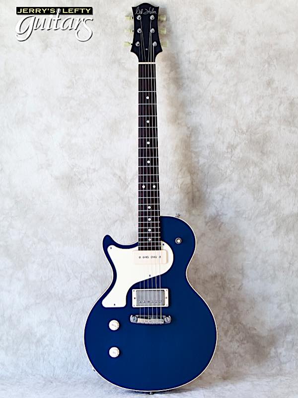 sale guitar for lefthanders new electric Nik Huber Krautster II Petrol Blue No.830 Front View