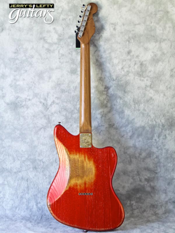 sale guitar for lefthanders new electric relic Paoletti 112 Loft Candy Red No.321 Back View