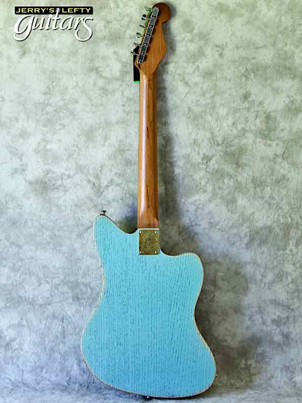 sale guitar for lefthanders new electric Paoletti 112 Lounge Surfgreen No.421 Back View