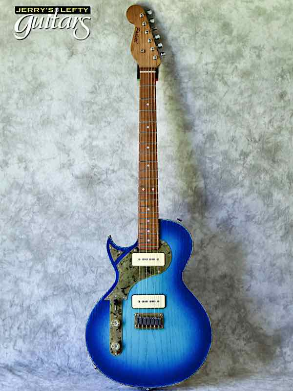 sale guitar for lefthanders new relic electric Paoletti Jr Loft Ocean Fade No.121 Front View