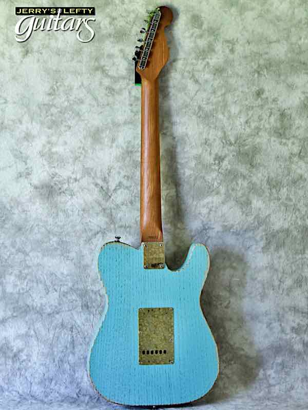 sale guitar for lefthanders new relic electric Paoletti Nancy Lounge Surfgreen No.921 Back View