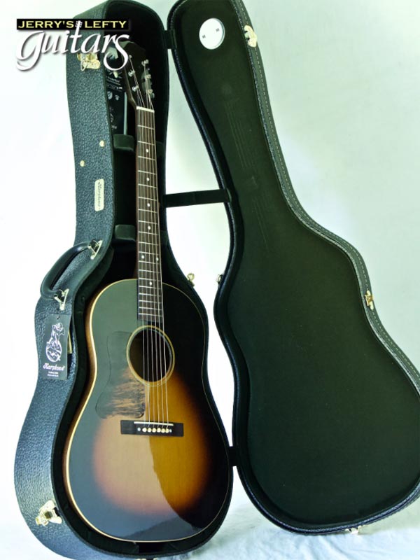 for sale left hand guitar new level 1 relic acoustic Pre-War Slope Shoulder Shade Top Case view