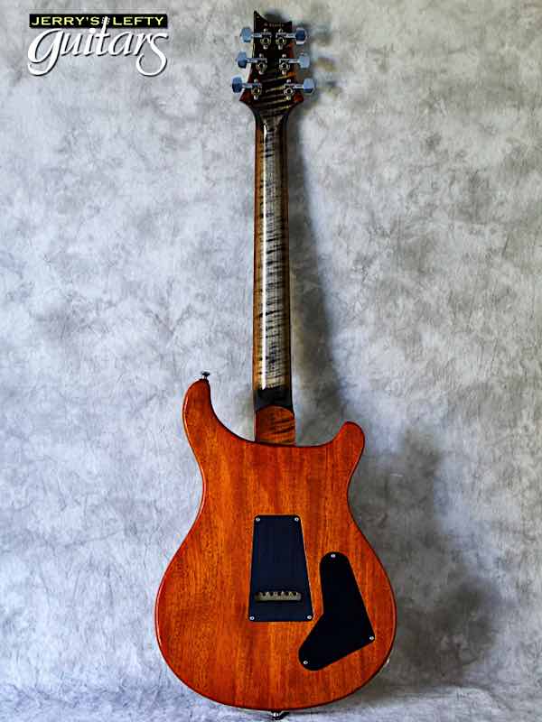 sale guitar for lefthanders used electric 2018 PRS Custom 22 Wood Library 10 Top Burnt Maple Leaf No.737 Back View
