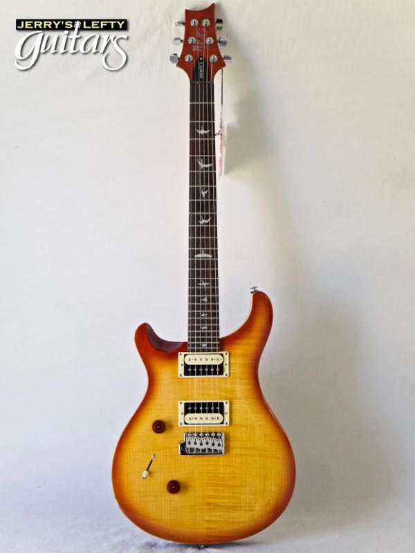for sale left hand guitar new electric PRS SE Custom 24 Vintage Sunburst No.648 Front view