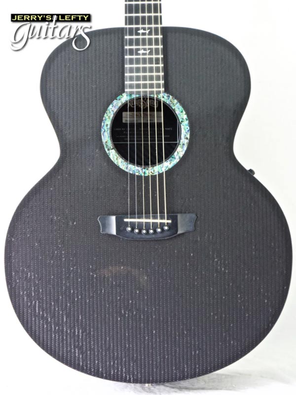 for sale left hand guitar used acoustic Rainsong JM1000N2 Black Close-up view
