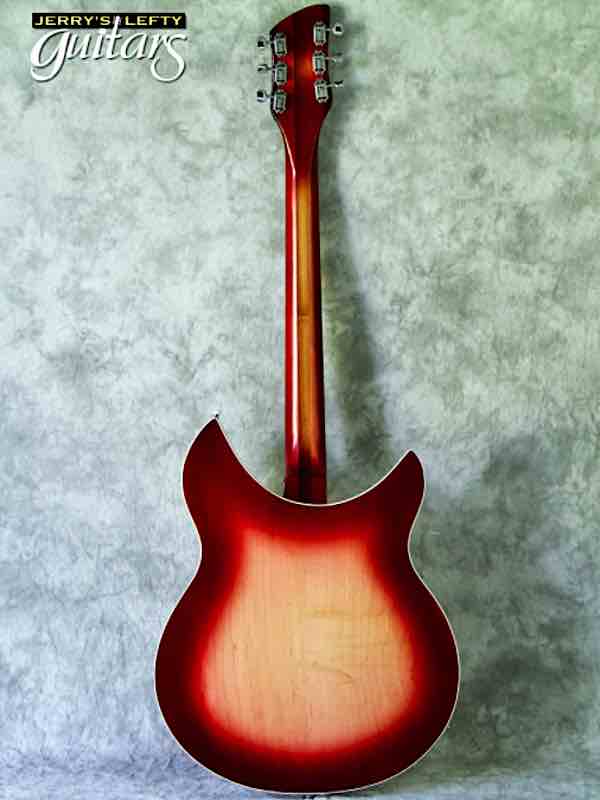sale guitar for lefthanders used electric 1997 Rickenbacker 360V64 Fireglow No.137 Back View