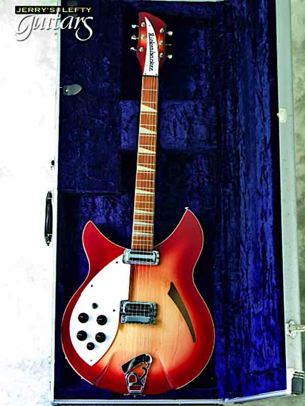 sale guitar for lefthanders used electric 1997 Rickenbacker 360V64 Fireglow No.137 Case View