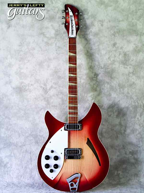 sale guitar for lefthanders used electric 1997 Rickenbacker 360V64 Fireglow No.137 Front View