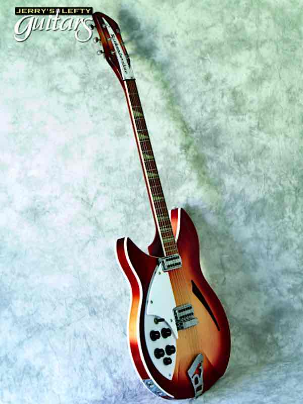 sale guitar for lefthanders used electric 1997 Rickenbacker 360V64 Fireglow No.137 Side View