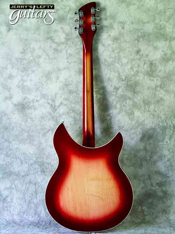 sale guitar for lefthanders used electric 1994 Rickenbacker 360V64 George Harrison 12 string Fireglow No.635 Back View