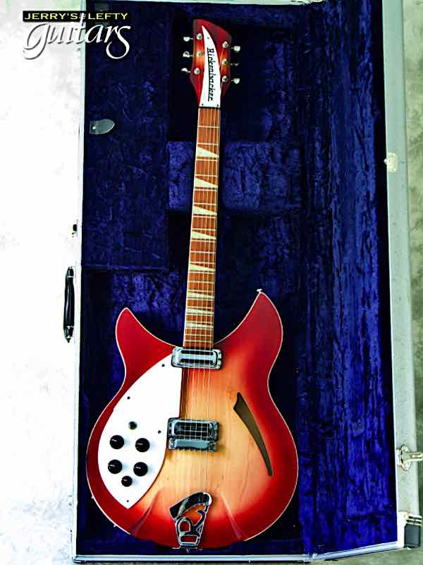 sale guitar for lefthanders used electric 1994 Rickenbacker 360V64 George Harrison 12 string Fireglow No.635 Case View