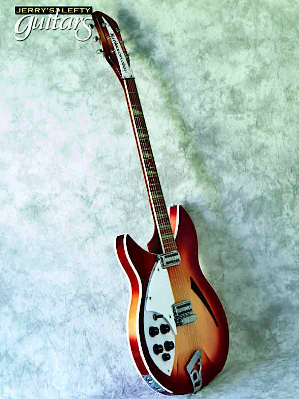 sale guitar for lefthanders used electric 1994 Rickenbacker 360V64 George Harrison 12 string Fireglow No.635 Side View