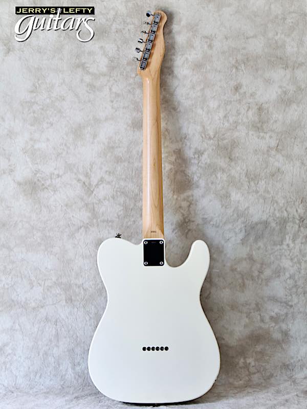 sale guitar for lefthanders used electric Ron Kirn Signature Tele Vintage White No.045 Back View