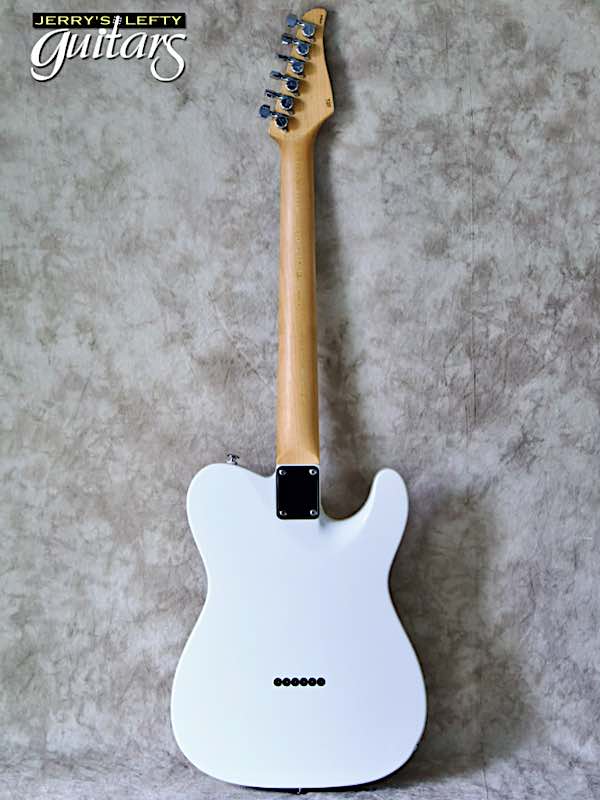 for sale left hand guitar Suhr Alt T Olympic White No.559 Back view