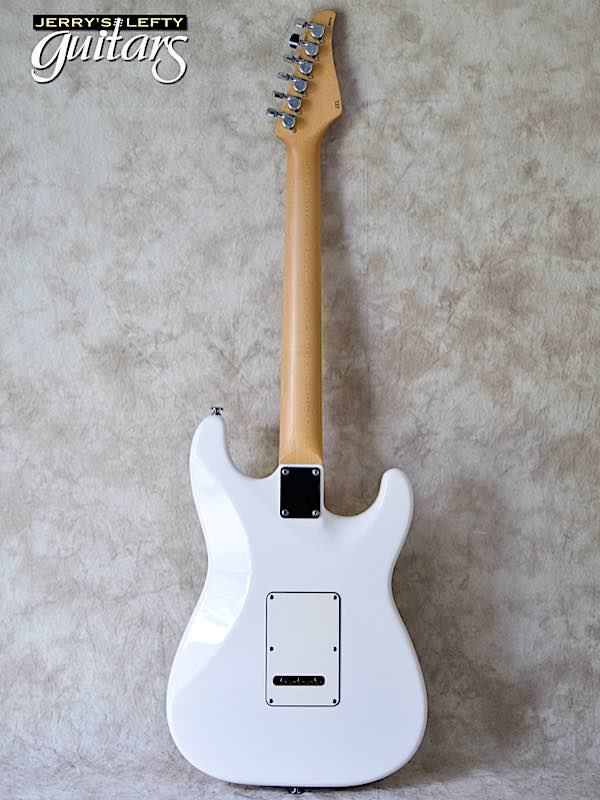 sale guitar for lefthanders new aged finish electric Suhr Classic Antique Olympic White No.074 Back View