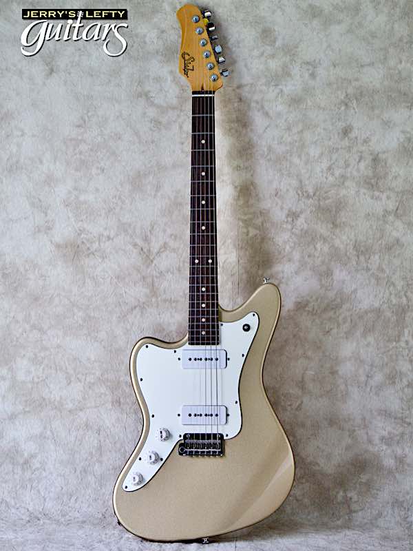 sale guitar for lefthanders new electric Suhr Classic JM Gold No.236 Front View