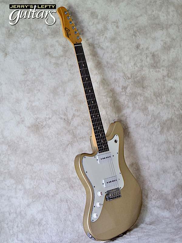 sale guitar for lefthanders new electric Suhr Classic JM Gold No.236 Side View