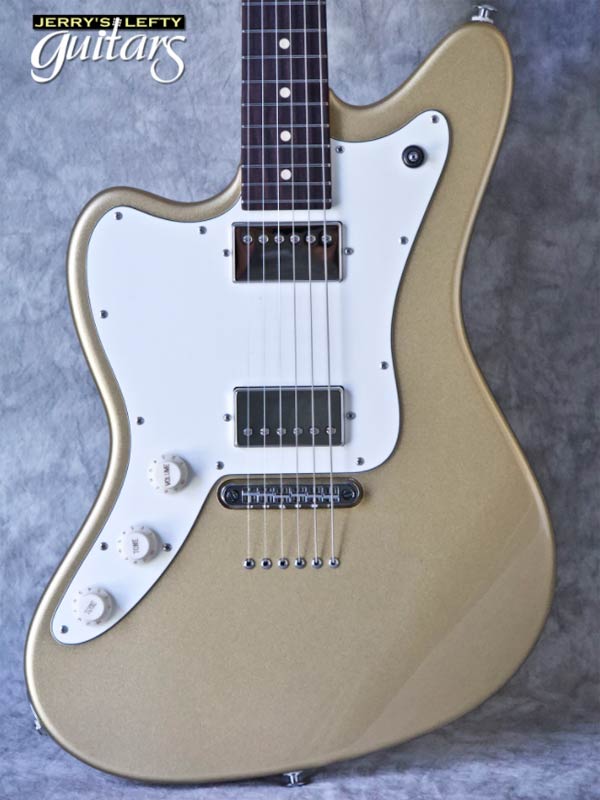 sale guitar for lefthanders new electric Suhr Classic JM HH Gold Metallic No.388 Close-up View