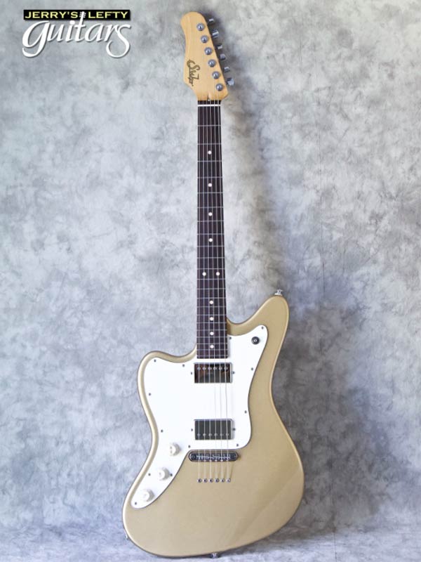 sale guitar for lefthanders new electric Suhr Classic JM HH Gold Metallic No.388 Front View